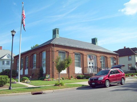 U.S. Post Office Akron NY Aug 10