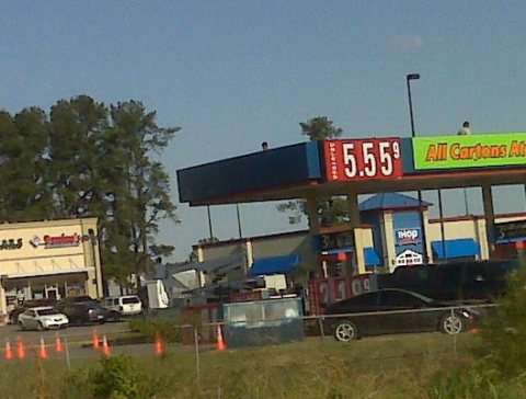 Stores in Searcy, Arkansas, May 20, 2009