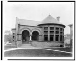 Exterior of library