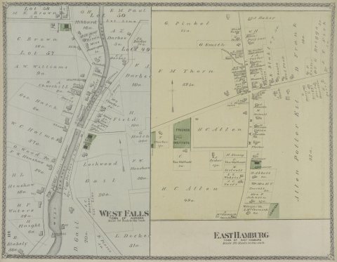 West Falls (Village); East Hamburg (Village)