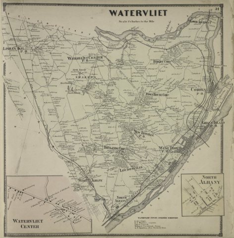 Water Valley (Village); Griffins Mills (Village); Abbotts Corners (Village); Hamburg (Township)
