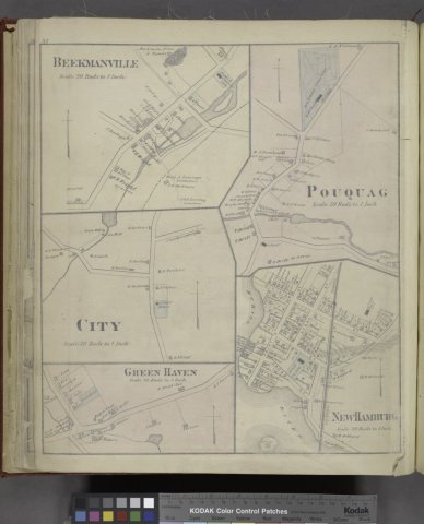 Beekmanville (Village); City (Village); Green Haven (Village); Pouquag (Village); New Hamburg (Village)