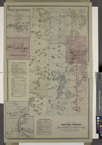Dickinson Center (Village); St. Regis Falls (Village); Dickinson Center Business Notices.; Dickinson Business Notices.;…