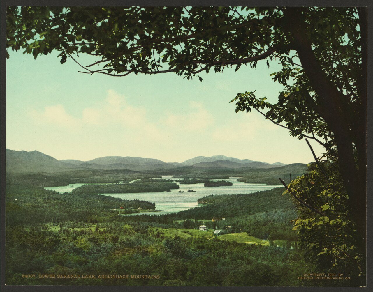 Lower Saranac Lake, Adirondack Mountains