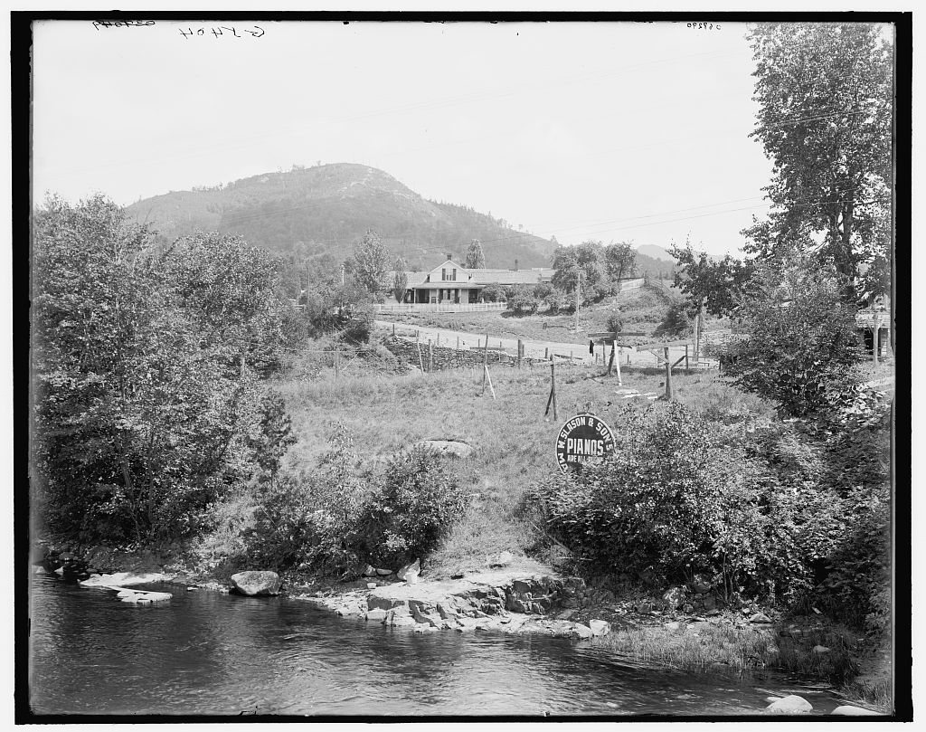 Robt. Louis Stevenson's cottage on Saranac Lake, Adirondacks, N.Y