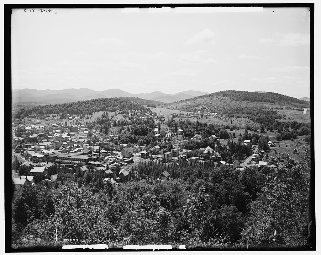 Saranac Lake from Mt. Pisgah, Adirondack Mountains