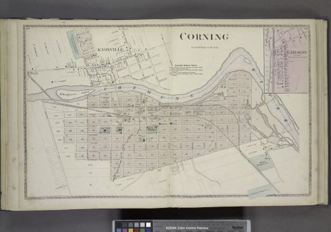 Corning (Village); Knoxville Business Notices.; Gibson (Village)