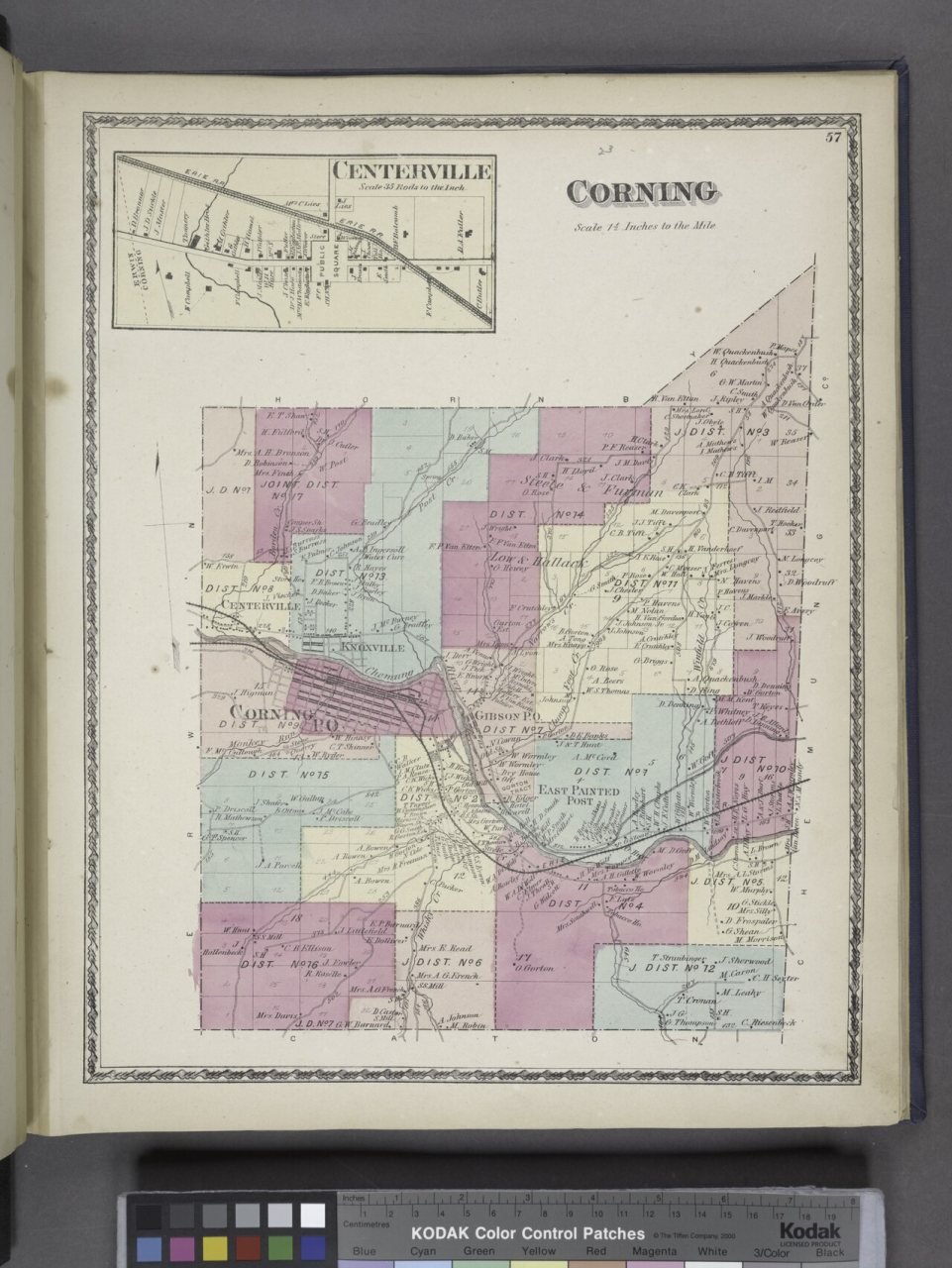 Centerville (Village); Corning (Township)