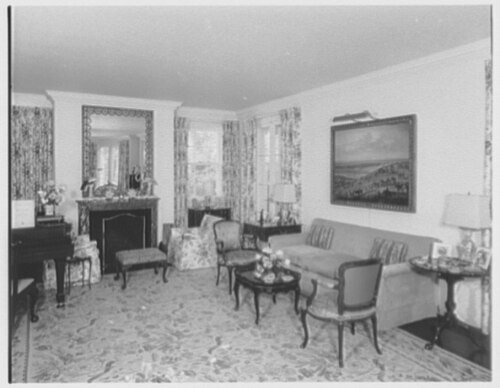 Mrs. E.F. Hutton, residence in Hickory Ln., Laurel Hollow, Syosset, Long Island, New York. LOC gsc.5a29326