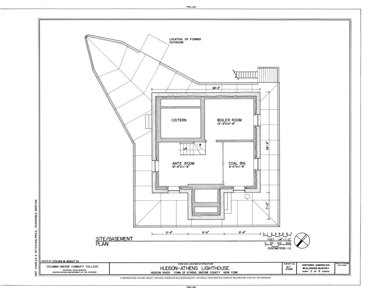 HABS NY,20-ATH,2- (sheet 2 of 9) - Hudson-Athens Lighthouse, Hudson River