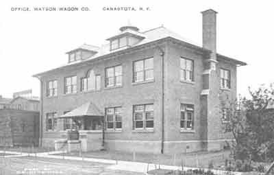 Watson Wagon Co Office Canastota NY 1910