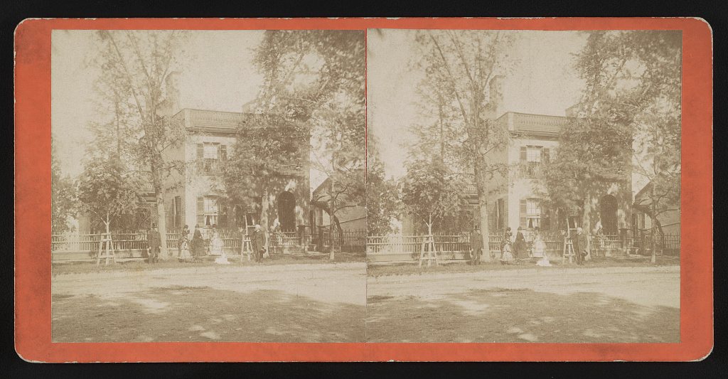 View of Mr. McLaren's house at Geneva, New York