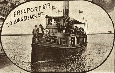 Steam ferry, Freeport, Long Island, N.Y. 1909