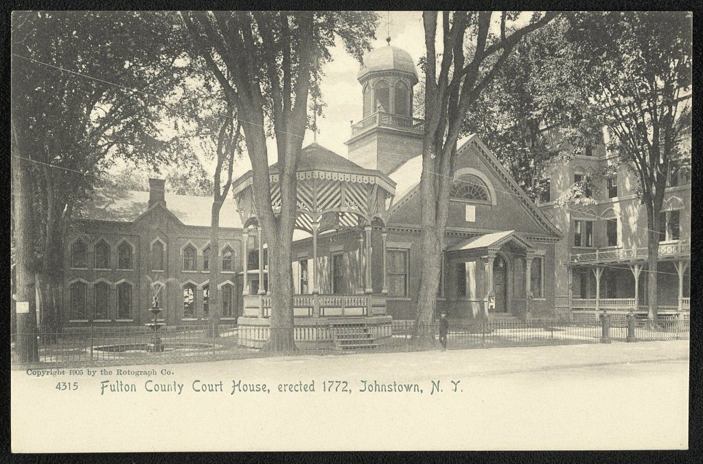 Fulton County Court House, erected 1772