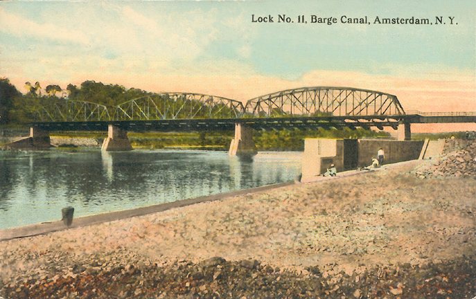 Lock No. 11, Barge Canal, Amsterdam, N.Y 1912