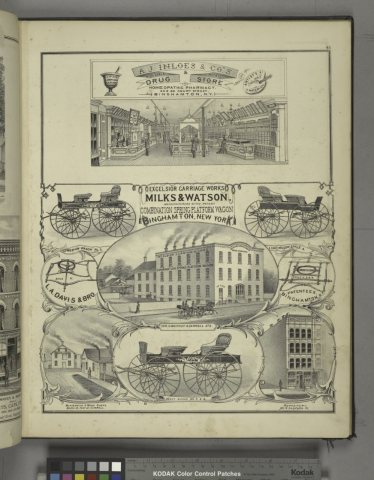 A.J. Inloes and Co.'s Wholesale and Retail Dealers in Drug and Store and Homoeopathic Pharmacy. 44-46 Court Street, Bin…