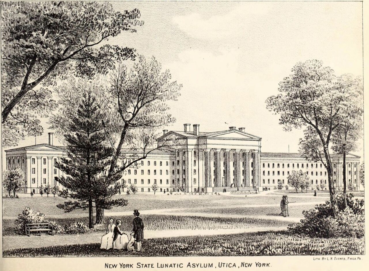 New York State Lunatic Asylum, 1878