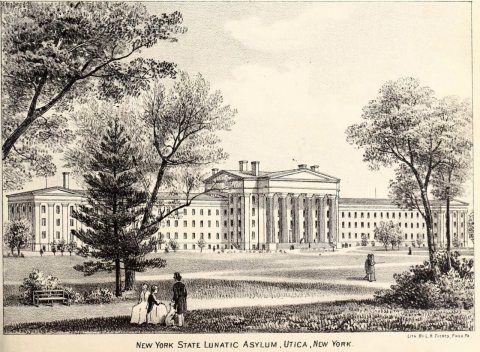 New York State Lunatic Asylum, 1878