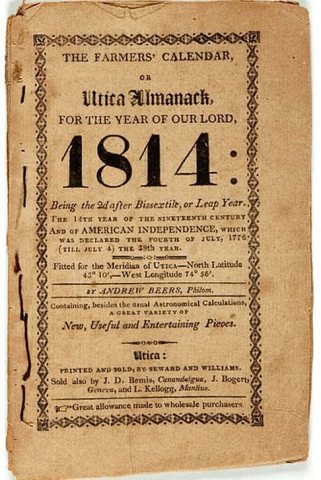 Utica Almanack, 1814