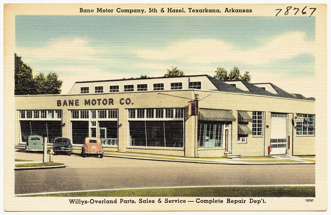 Bane Motor Company, 5th and Hazel, Texarkana, Arkansas (78767)
