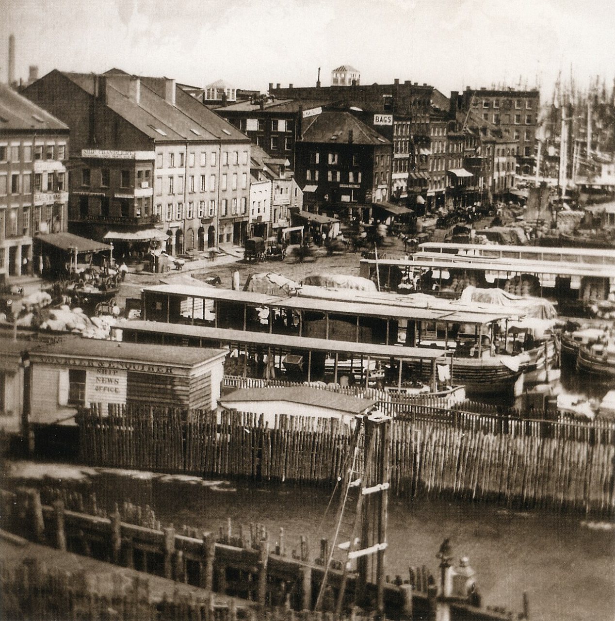 28 William England - The quay