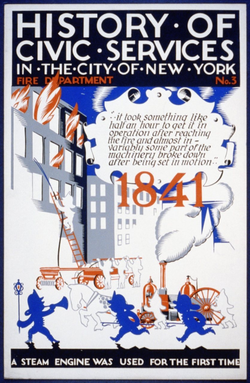History of civic services in the city of
