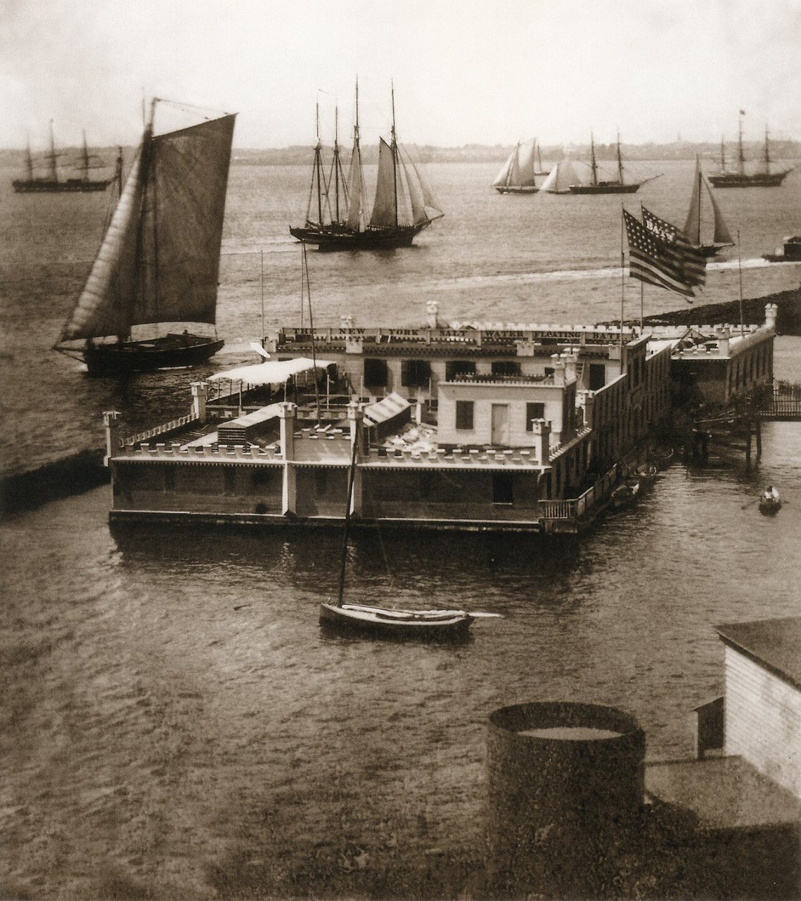 42 William England - Floating baths