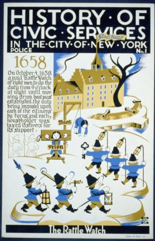 History of civic services in the city of