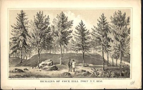 Remains of Cock Hill Fort (1858)
