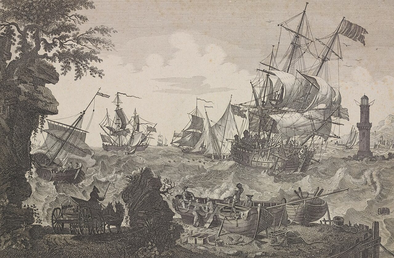 L'Arrive du Prince Quillaume Henry a Nouvelle York (NYPL Hades-1785675-1650660) (cropped)