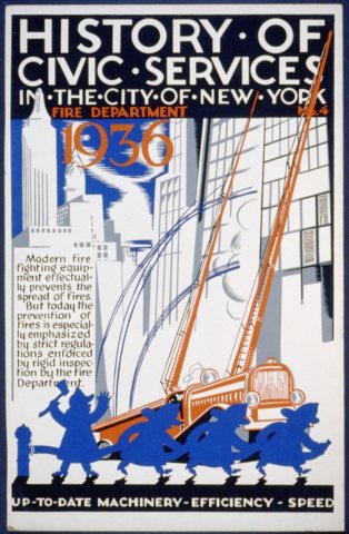 History of civic services in the city of