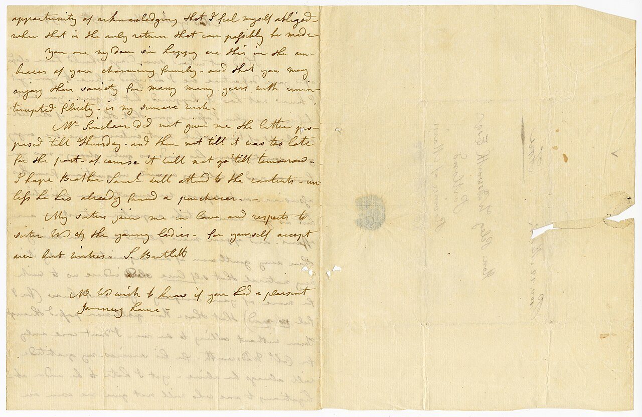 Samuel Bartlett to Peleg Wadsworth, 15 March 1795 (fa129884-c945-4de1-9949-833b109d8690)