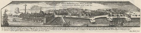 New Amsterdam lately New York retaken by the Netherlanders on 24 Aug 1673