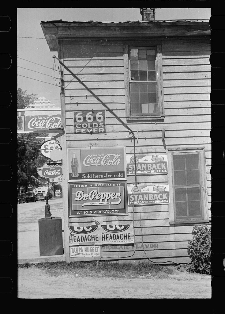 Side of a store