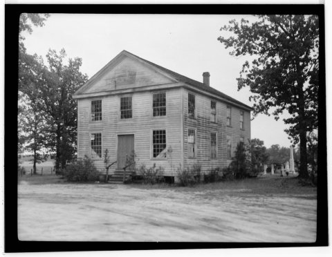 Historic American Buildings Survey, D.H. Smith, Photographer, 1940 GENERAL VIEW. - Presbyterian Church
