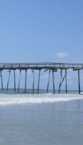 Kure Beach Pier in New Hanover County