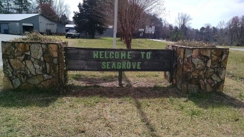 Seagrove NC sign