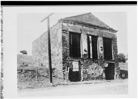 Benoist-Ginocchio Store (Walls), Highway 49, Butte City, Glenn County, CA