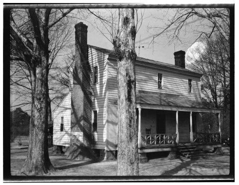 Historic American Buildings Survey. - Exum House