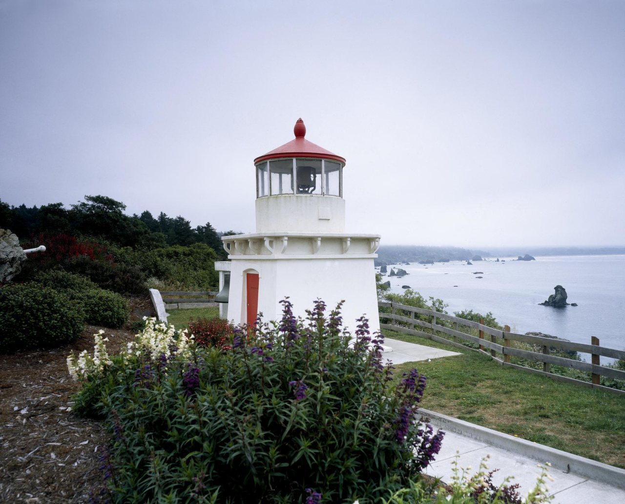 Replica of Trinidad Head Light in northern California