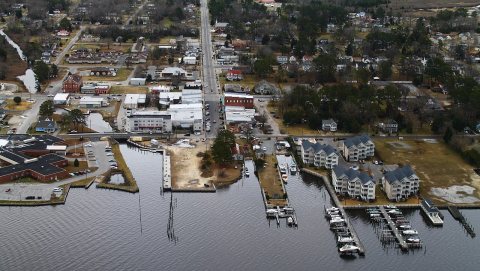 View of downtown Belhaven NC (cropped)