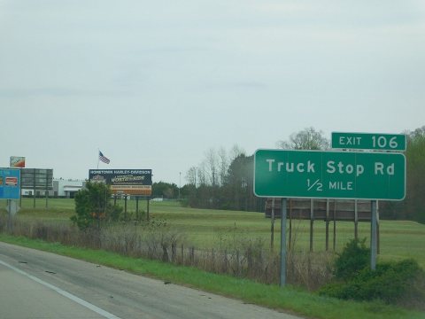 Interstate 95 in North Carolina