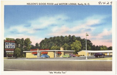 Nelson's Good Food and Motor Lodge, Kenly, N. C