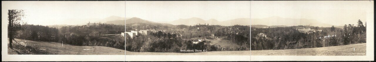 Overlooking Tryon, N.C