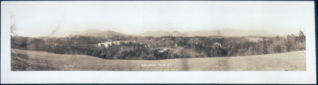 Overlooking Tryon, N.C