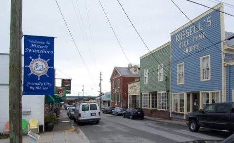 NC Swansboro downtown