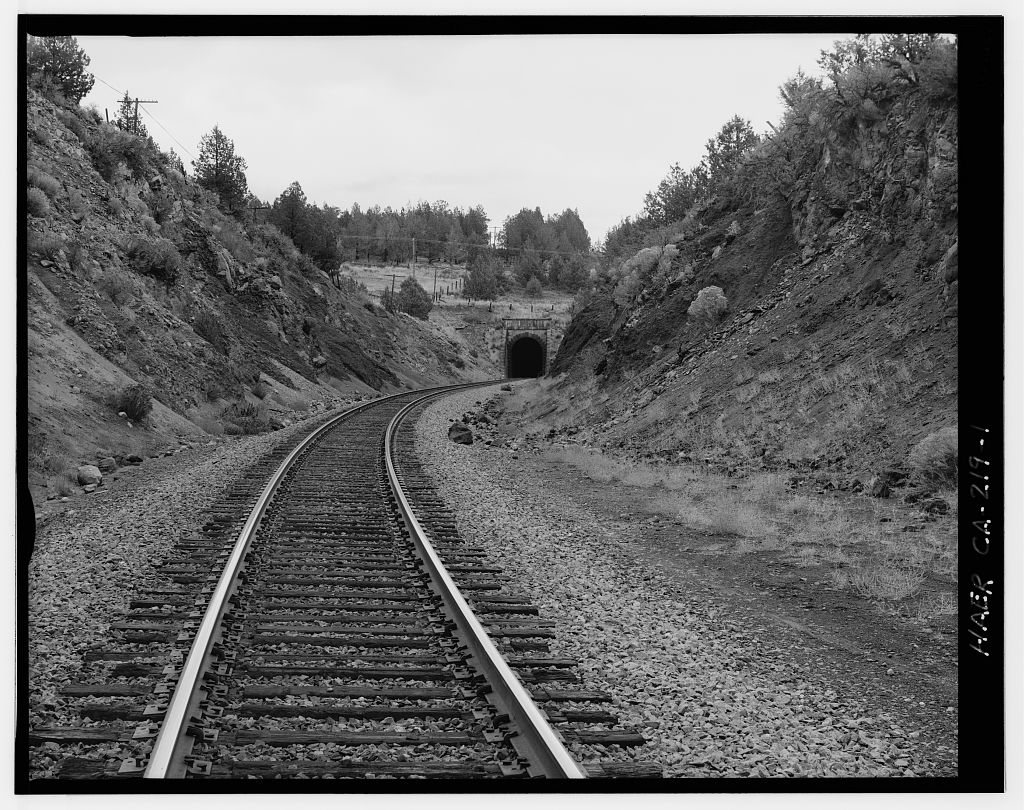 Southern Pacific Railroad Natron Cutoff, Tunnel No. 18, Milepost 410