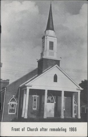 History of Mayodan First Baptist Church, 1901-1976