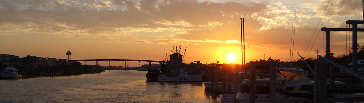 Holden Beach Bridge crossing of the ICW