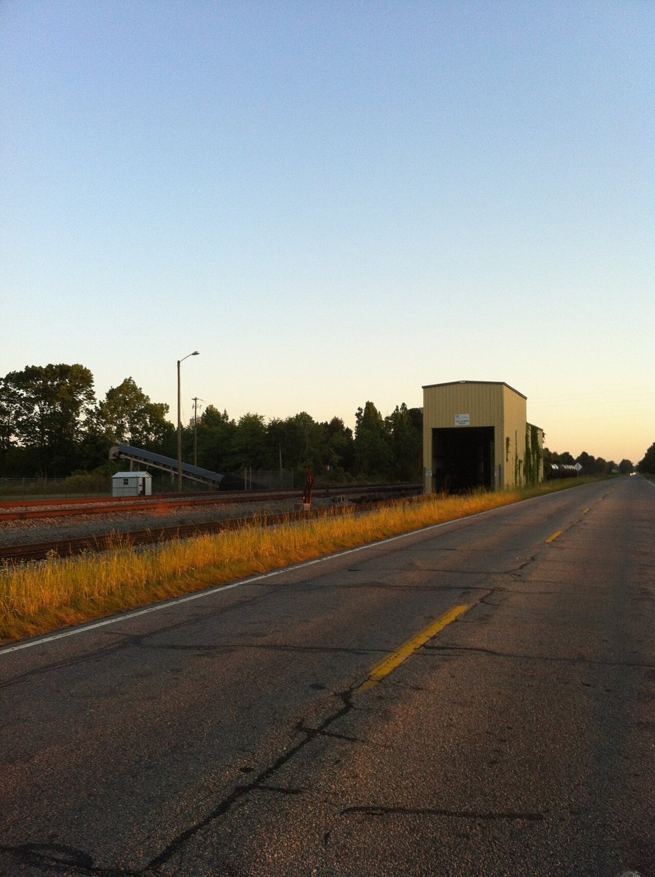 Coal Unloading station, Warsaw, NC May 2014